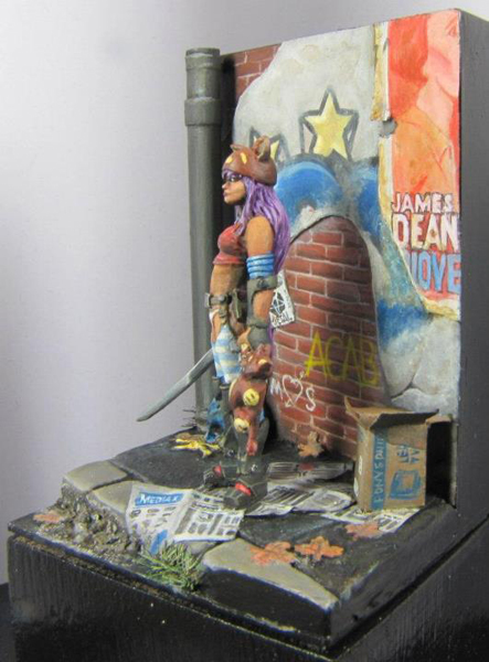 Retour - Figurine peinte par Massimo Borio