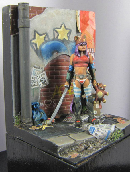 Retour - Figurine peinte par Massimo Borio