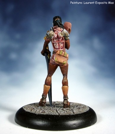 Retour - Figurine peinte par Laurent Exposito Mas (qualité tabletop+ pour exposition dans une boutique)