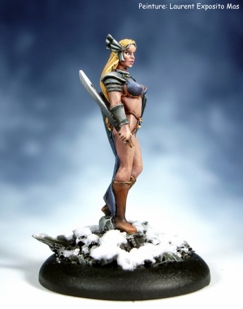 Retour - Figurine peinte par Laurent Exposito Mas (qualité tabletop+ pour exposition dans une boutique)